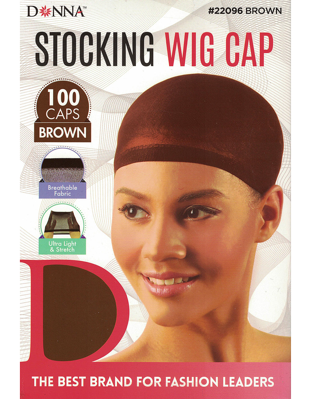 Donna - Stocking Wig Caps 100 pcs