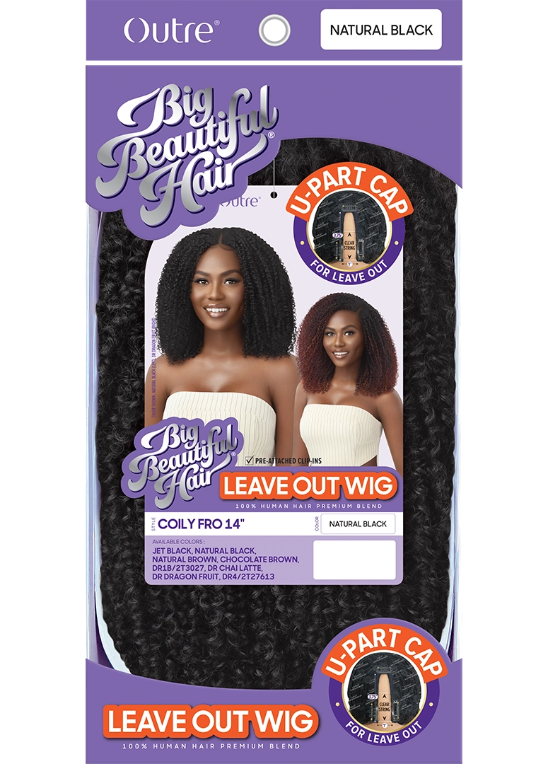 Outre - Big Beautiful Leave Out Wig COILY FRO 14"