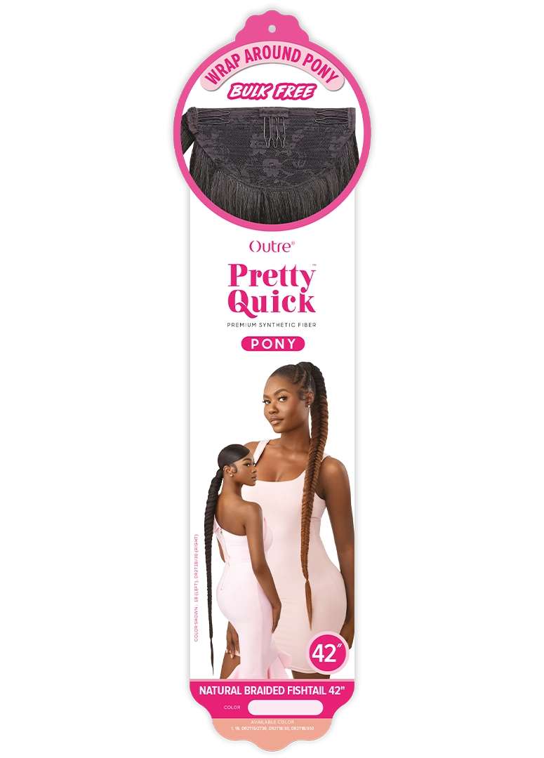 Outre - Natural Braided Fishtail 42"