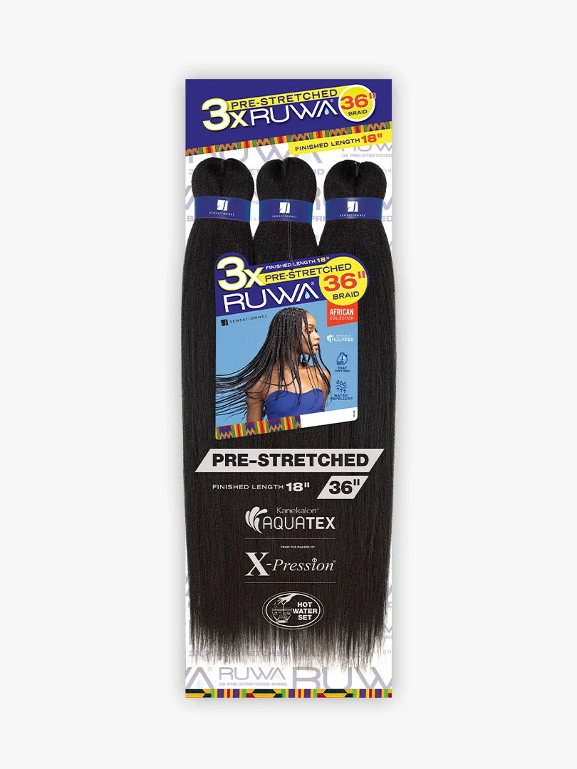 SENSATIONNEL - 3X RUWA Pre-Stretched Braid 36"