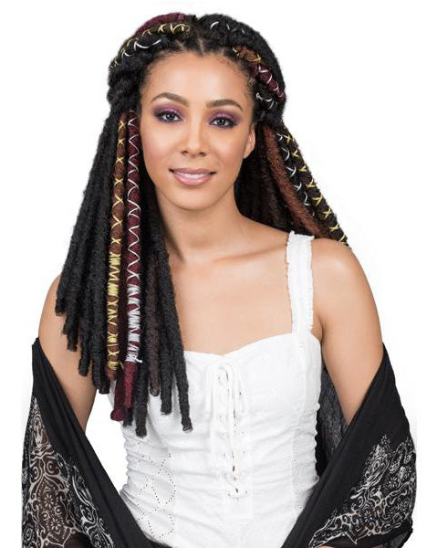 Bobbi Boss - Synthetic Braid Bae Locs 20 Silver
