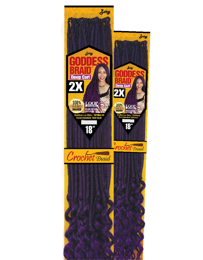 Zury - Goddess Braid Deep Curl 18"