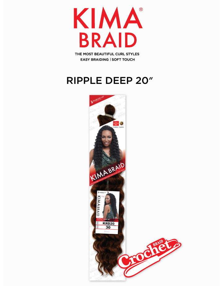 Harlem 125 - Kima Braid RIPPLE DEEP 20"