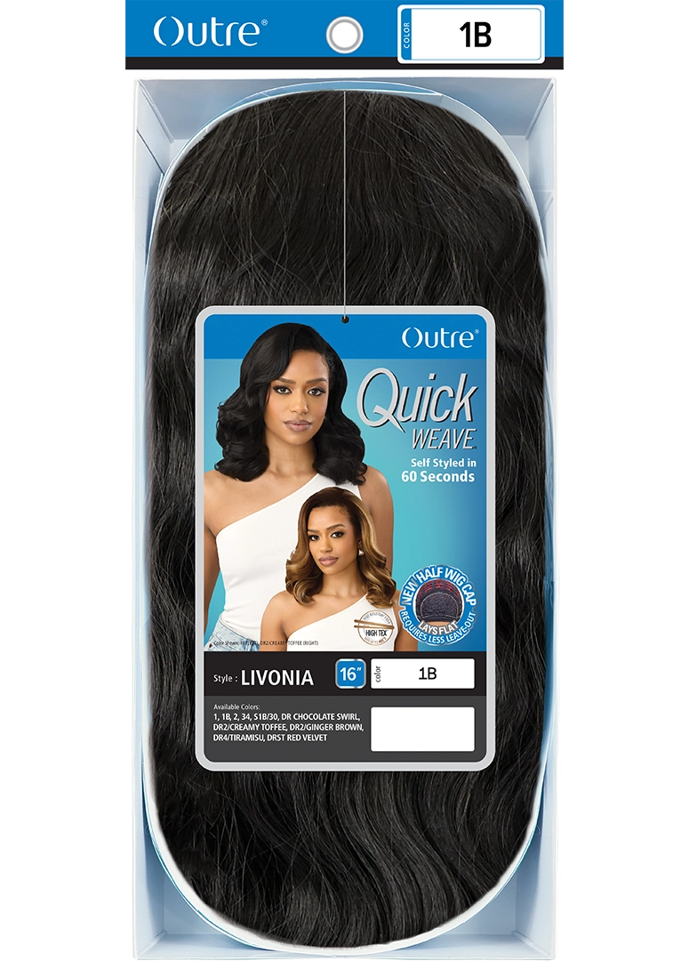 Outre - Quick Weave Half Wig LIVONIA