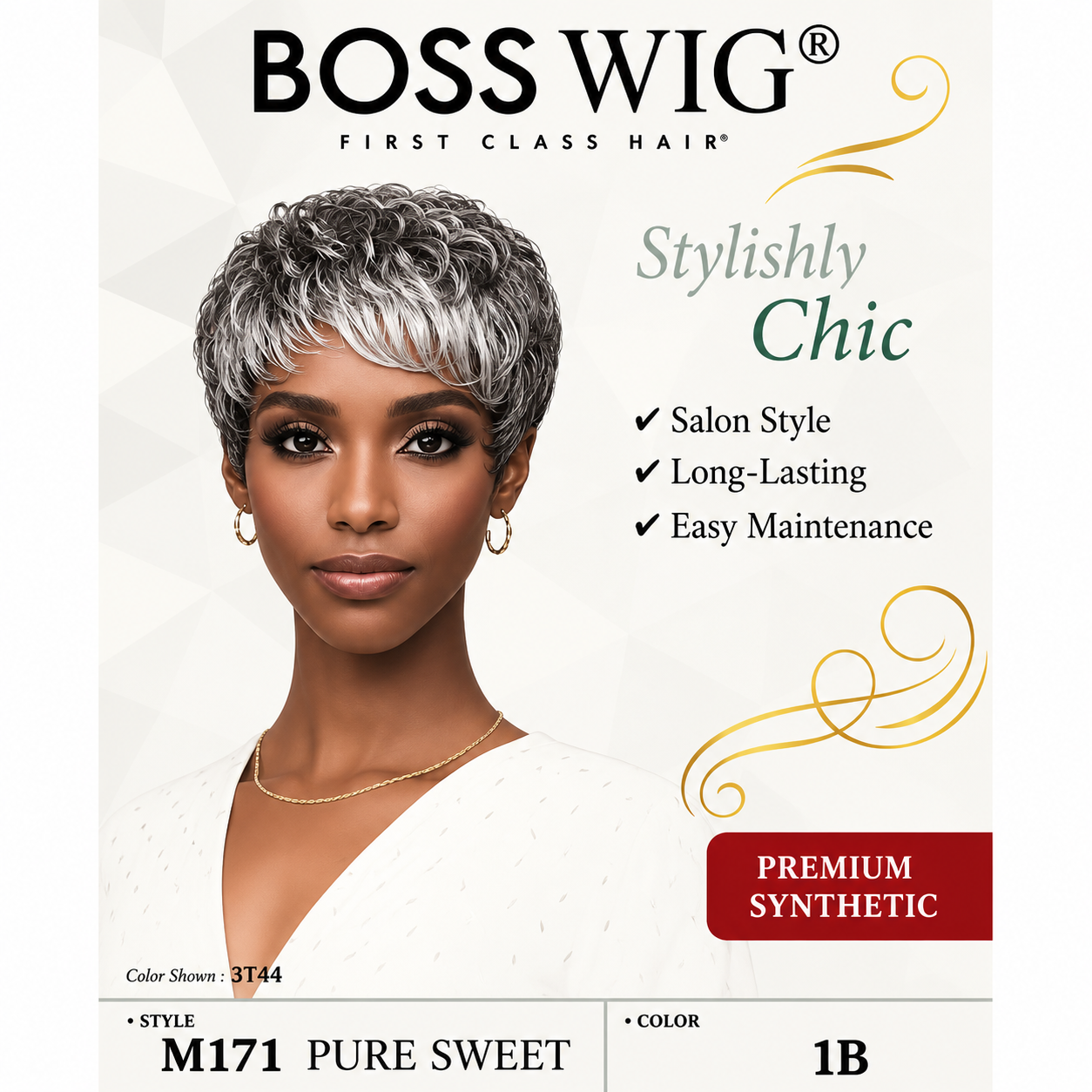 Bobbi Boss - Synthetic Wig M171 PURE SWEET