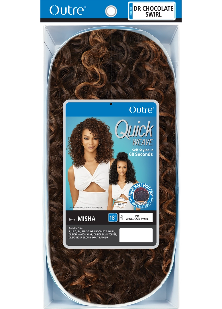 Outre - Quick Weave Half Wig MISHA