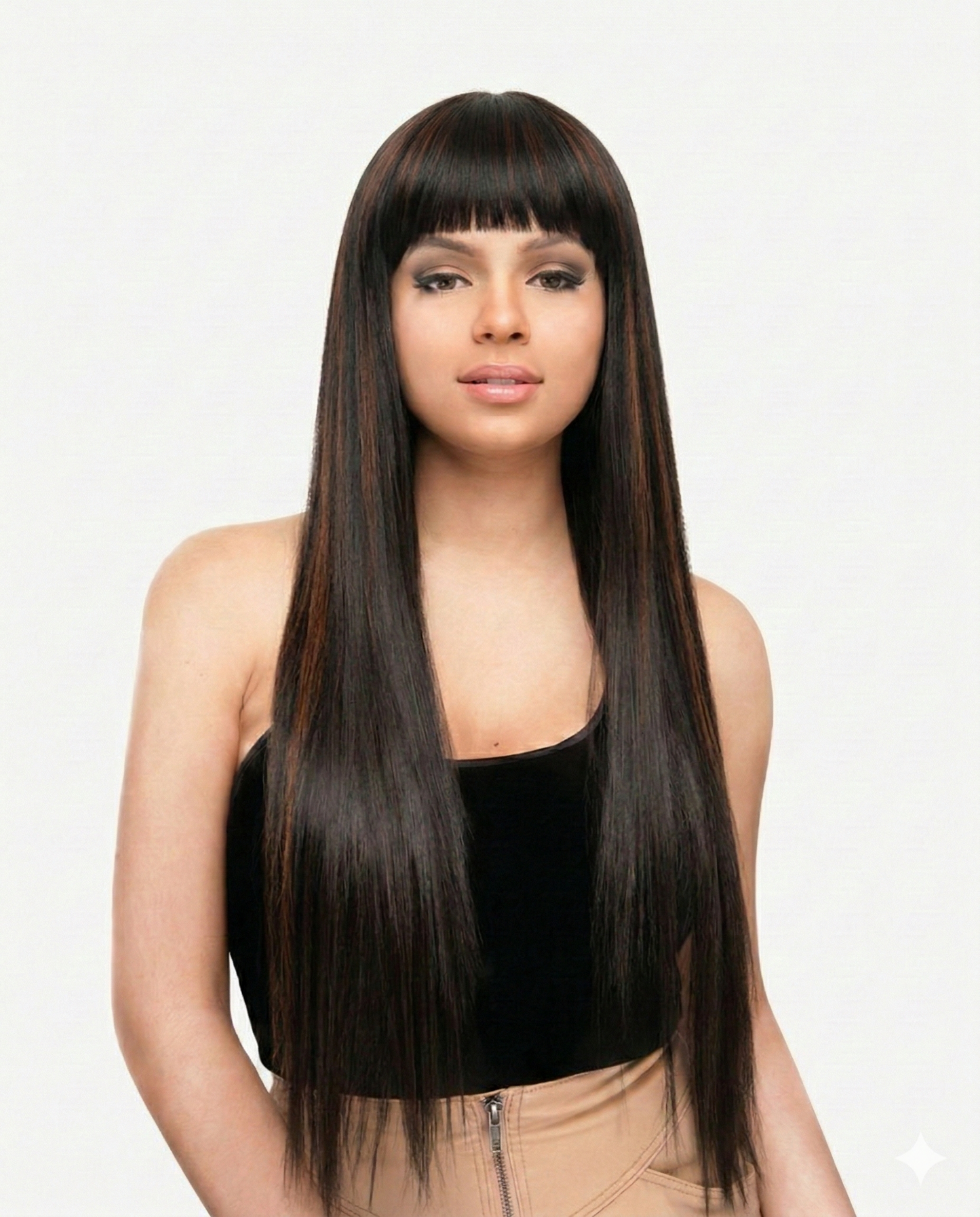 21 Tress Malaysian Human Hair Blended Wig H-UBA