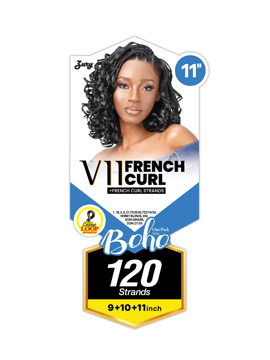 Zury - V11 FRENCH CURL 9"10"11"