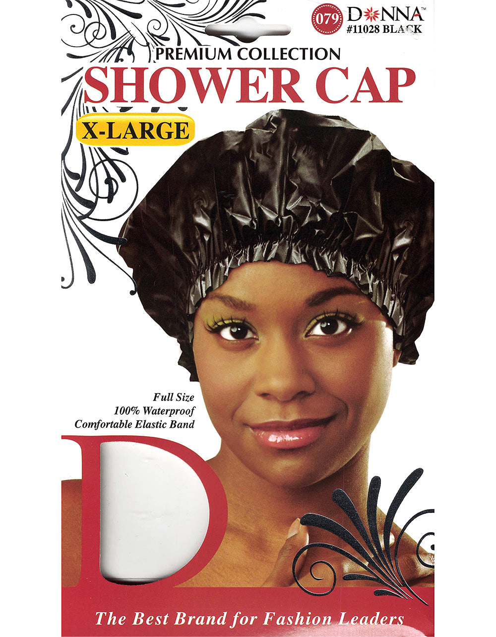 Donna - Shower Cap X-Large 11028(BALCK) / 11024(ASST)