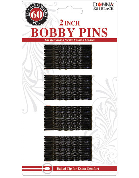 Donna - 60 pcs 2 inch Bobby Pins