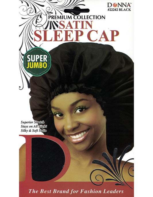 Donna - Satin Sleep Cap (Super Jumbo)