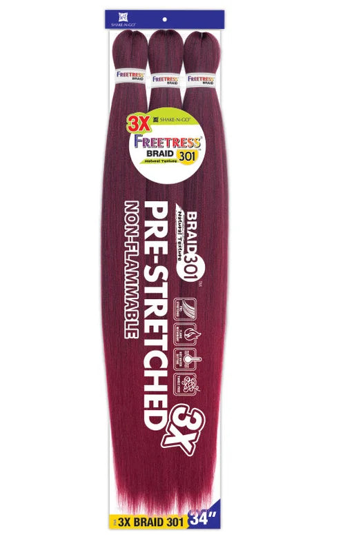 SHAKE-N-GO - FREETRESS 3X BRAID 301 34"