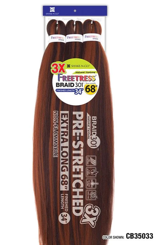 SHAKE-N-GO - FREETRESS 3X BRAID 301 34"