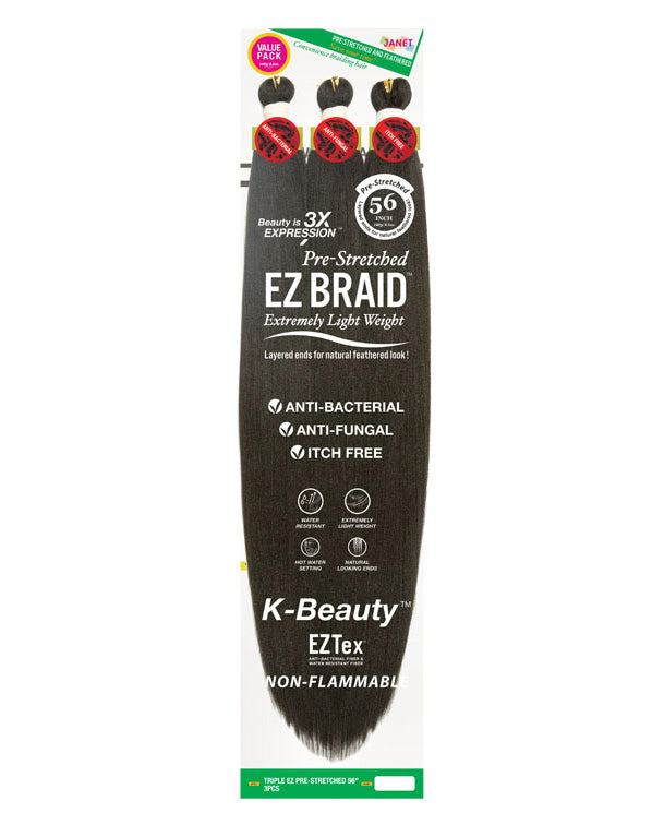 Janet Collection - 3X EZ TEX Pre-Stretched 56" 3pcs
