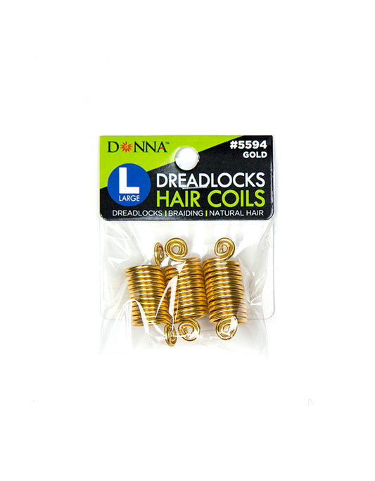 Donna - Dreadlocks Hair Coils #GOLD