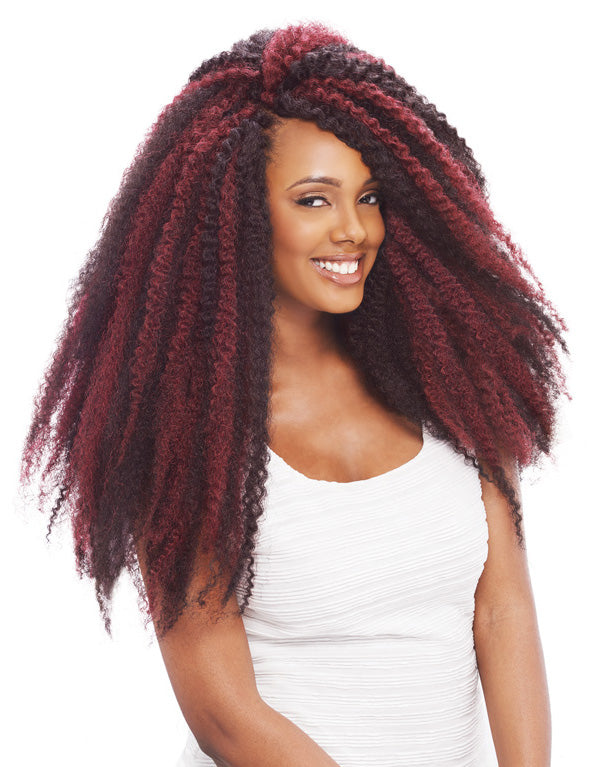 Janet Collection - Noir 5X Afro Twist Braid (5X Value Pack)
