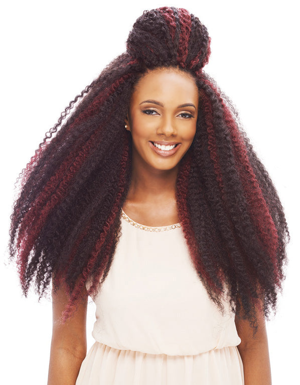Janet Collection - Noir 5X Afro Twist Braid (5X Value Pack)