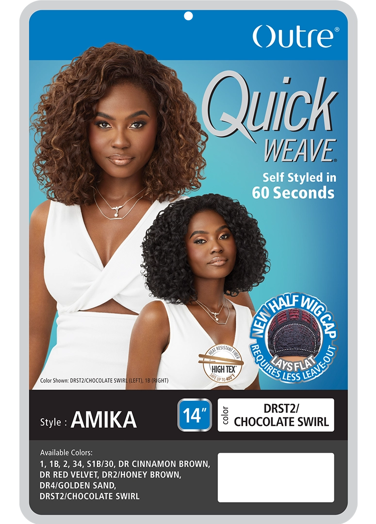 Outre - Quick Weave Half Wig AMIKA
