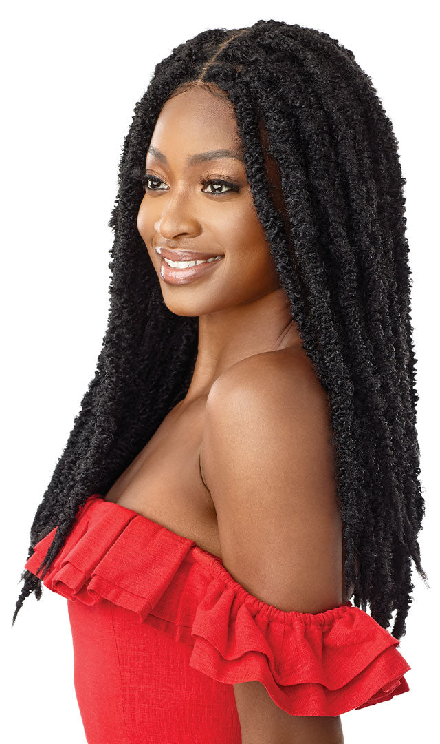 Outre - 4x4 Lace Front Wig Butterfly Locs 22"