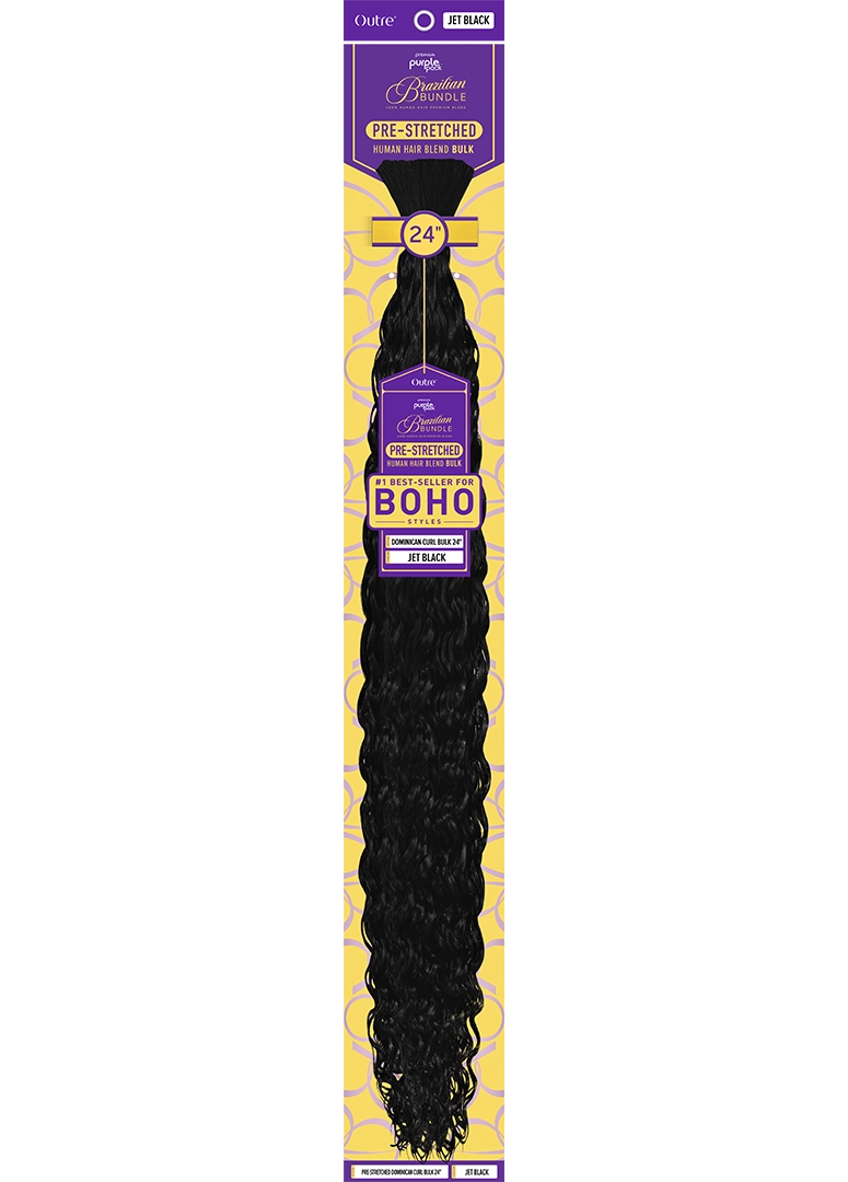 Outre - Purple Pack DOMINICAN CURL BULK 24"