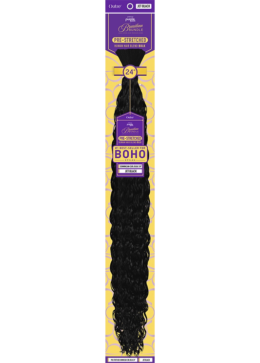 Outre - Purple Pack DOMINICAN CURL BULK 24"