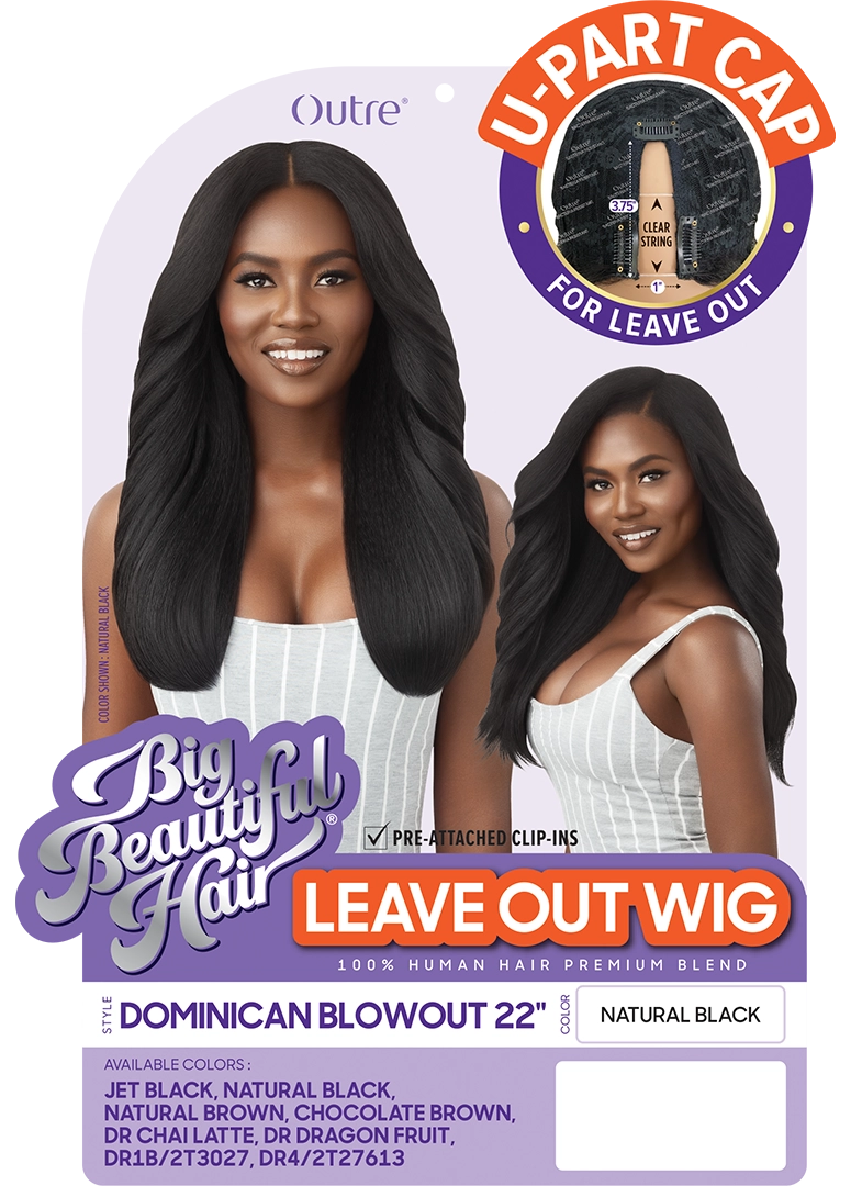 Outre - Big Beautiful Leave Out Wig Dominican Blowout 22"