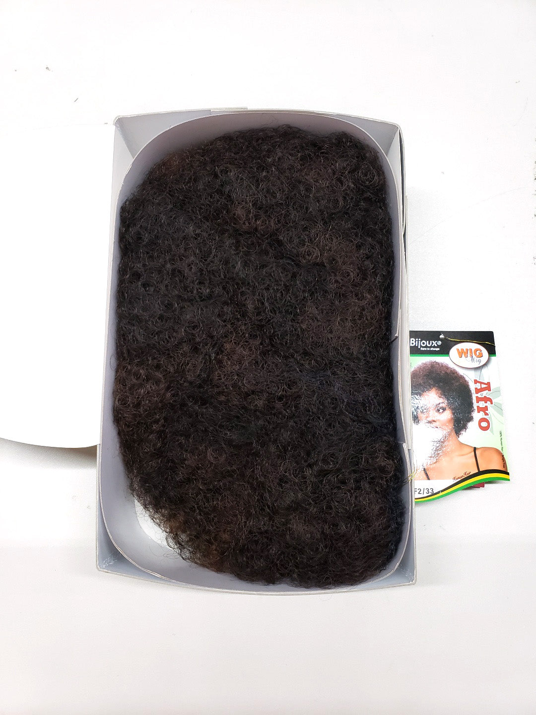 Bijoux - Human Hair Wig AFRO