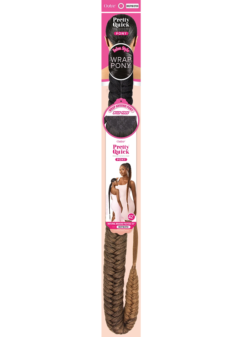 Outre - Natural Braided Fishtail 42"