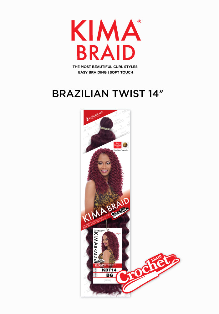 Harlem 125 - Kima Braid BRAZILIAN TWIST 14"