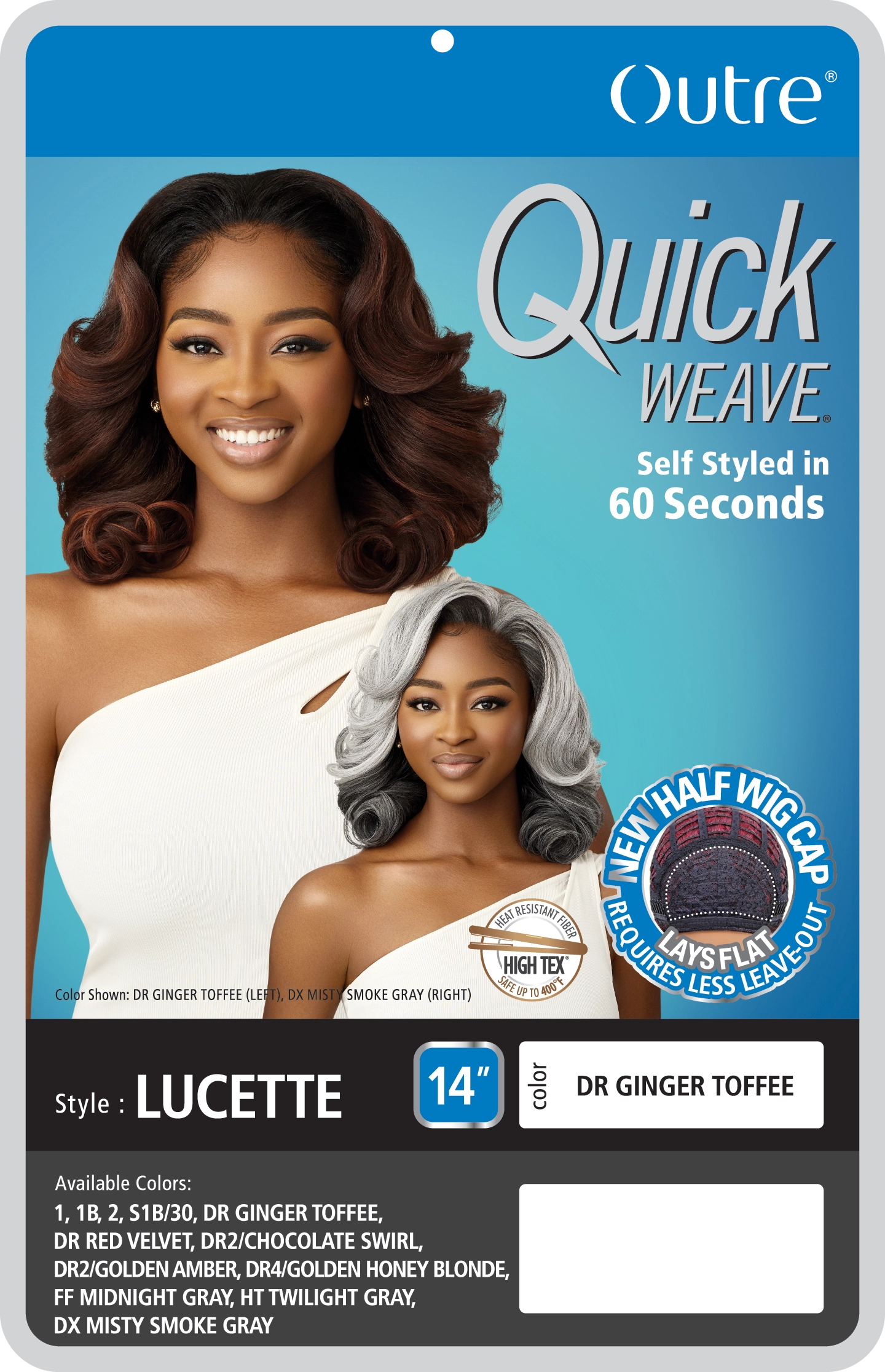 Outre - Quick Weave Half Wig LUCETTE