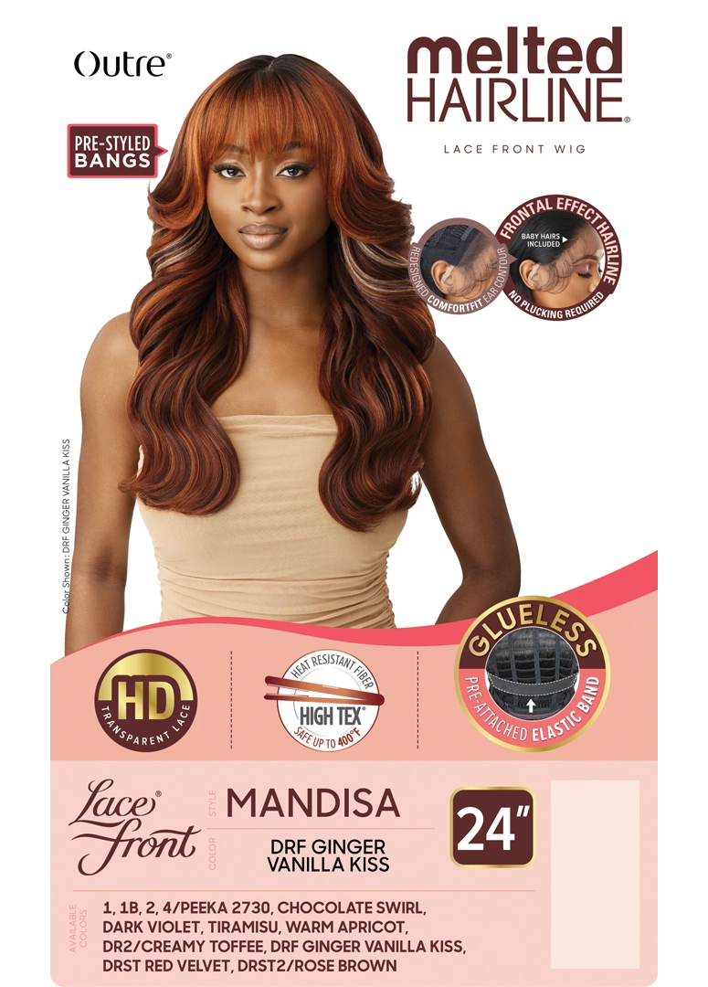 Outre - Melted Hairline Lace Front Wig MANDISA