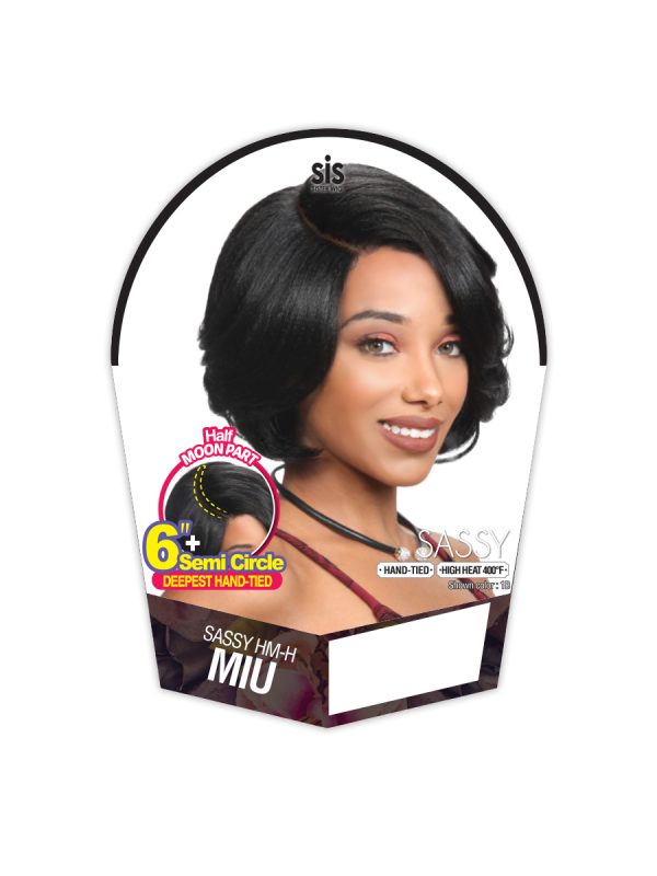 SISTER WIG - Sassy Half Moon Part Wig HM-H MIU