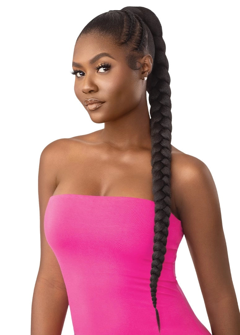 Outre - Pretty Quick NATURAL BRAIDED PONYTAIL 32"