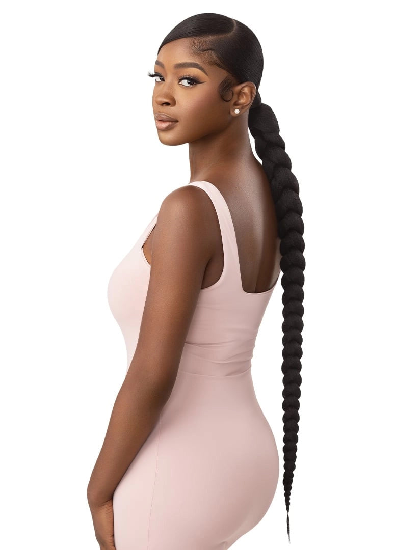 Outre - Pretty Quick NATURAL BRAIDED PONYTAIL 32"