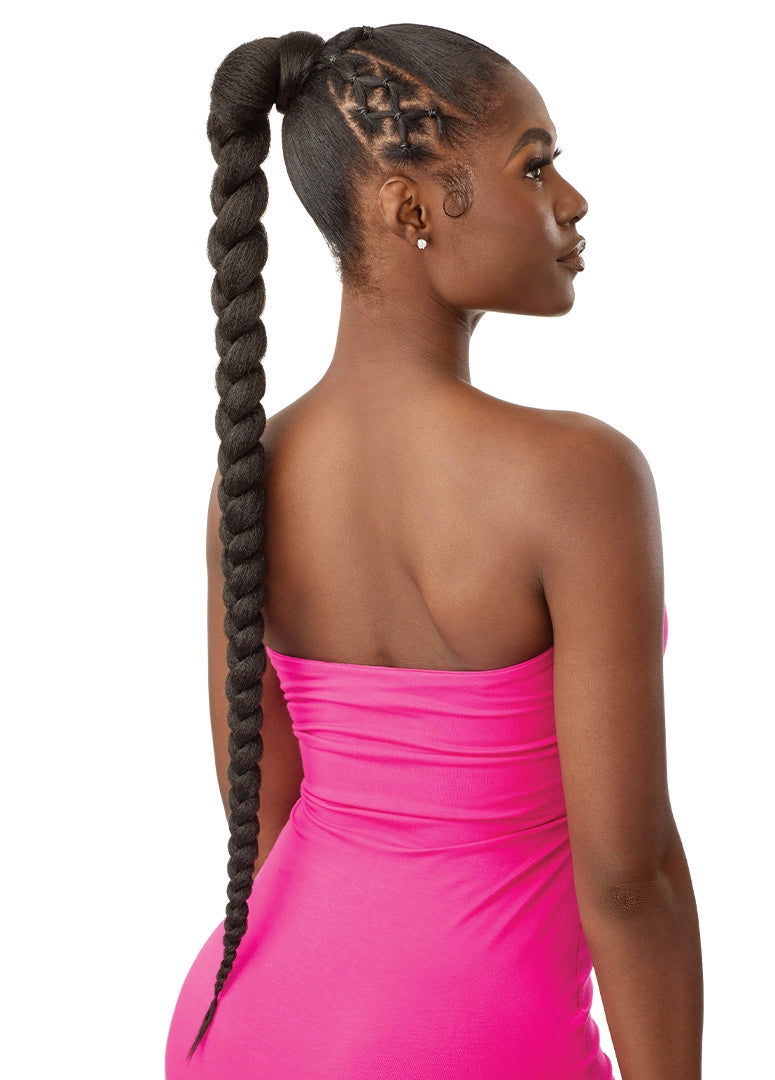 Outre - Pretty Quick NATURAL BRAIDED PONYTAIL 32"