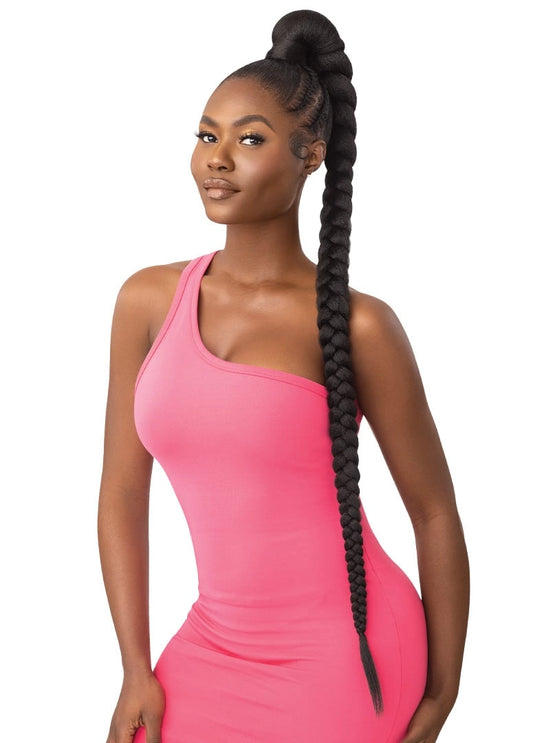 Outre - Pretty Quick NATURAL BRAIDED PONYTAIL 42"