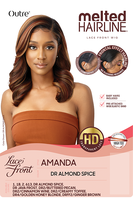 Outre - Melted Hairline Lace Front Wig AMANDA
