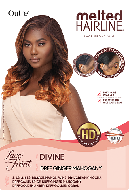 Outre - Melted Hairline Lace Front Wig DIVINE