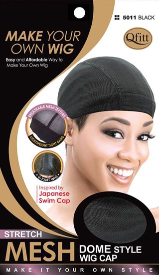 Qfitt - Stretch Mesh Dome Style Wig Cap