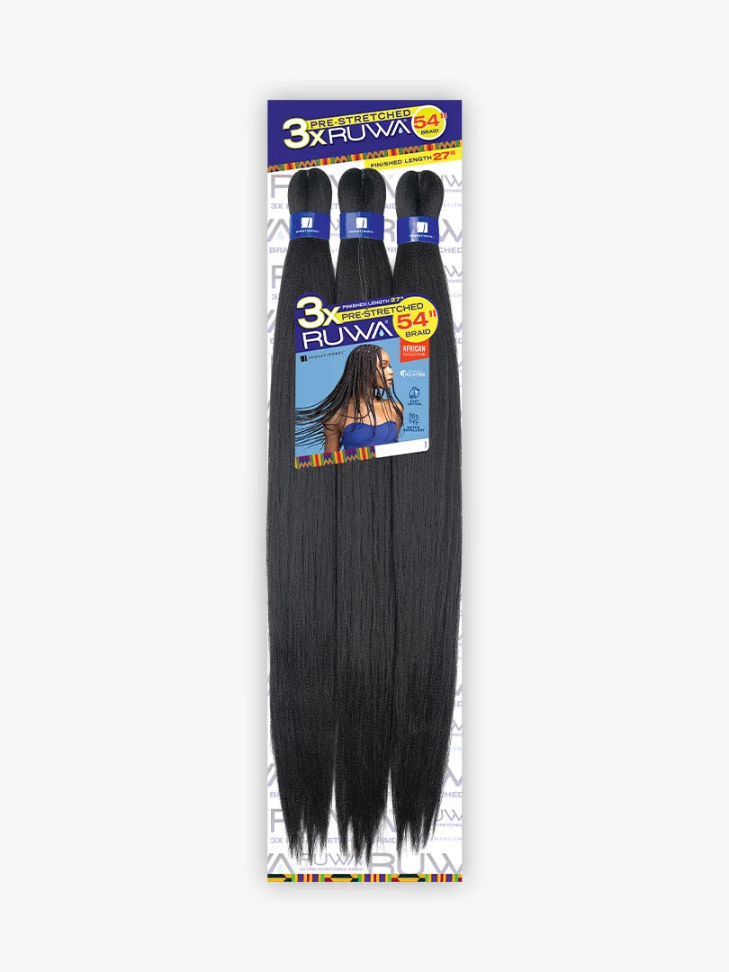SENSATIONNEL - 3X RUWA Pre-Stretched Braid 54"