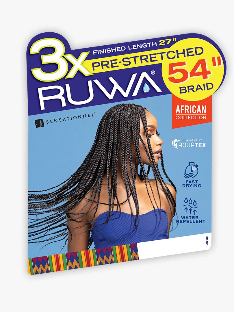 SENSATIONNEL - 3X RUWA Pre-Stretched Braid 54"