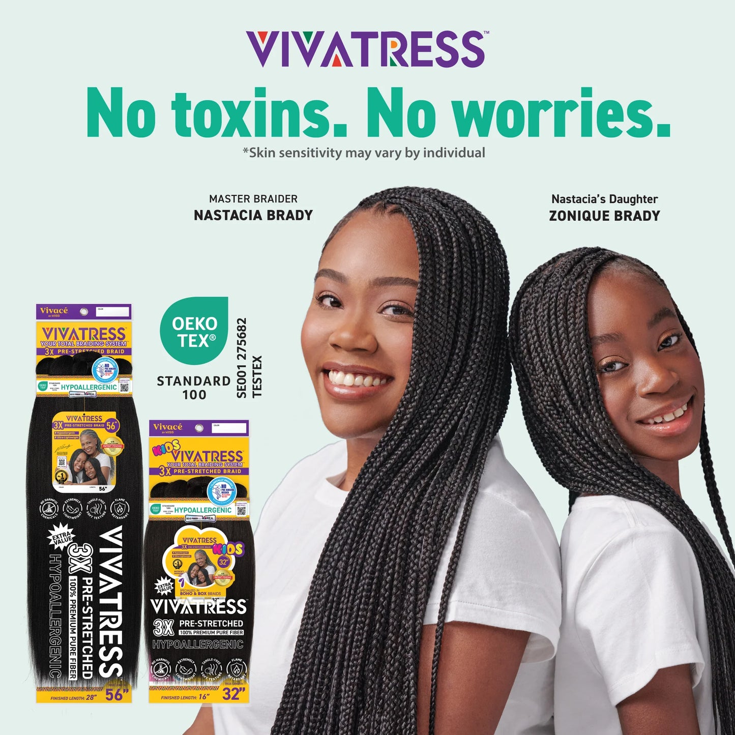 Vivace - VIVATRESS 3X Pre-Stretched Braid 32"