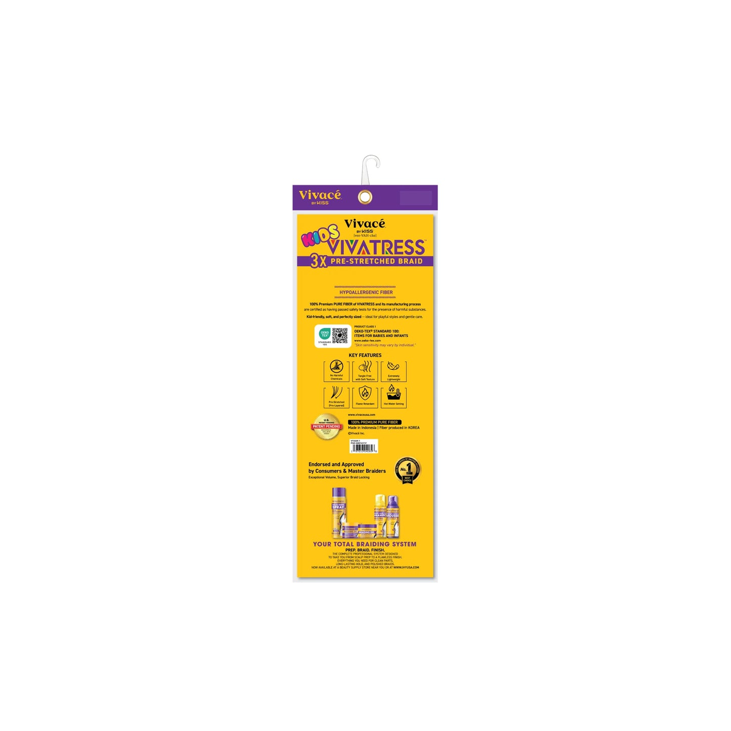 Vivace - VIVATRESS 3X Pre-Stretched Braid 32"