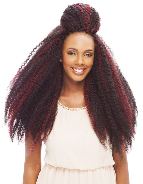 Janet Collection - Noir Afro Twist Braid