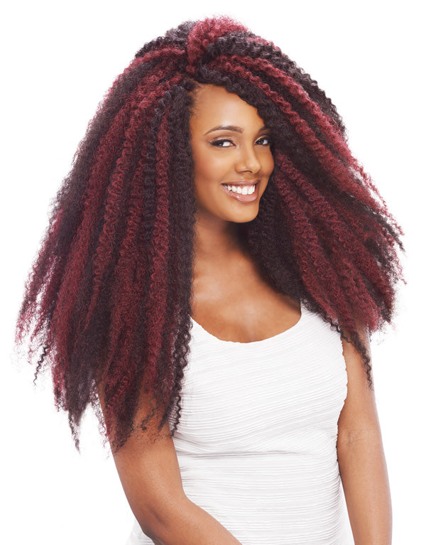 Janet Collection - Noir Triple Afro Twist Braid (3X Value Pack)