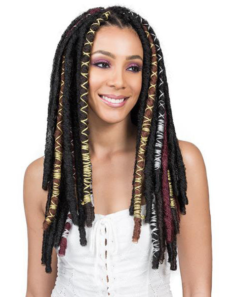 Bobbi Boss - Synthetic Braid Bae Locs 20 Silver