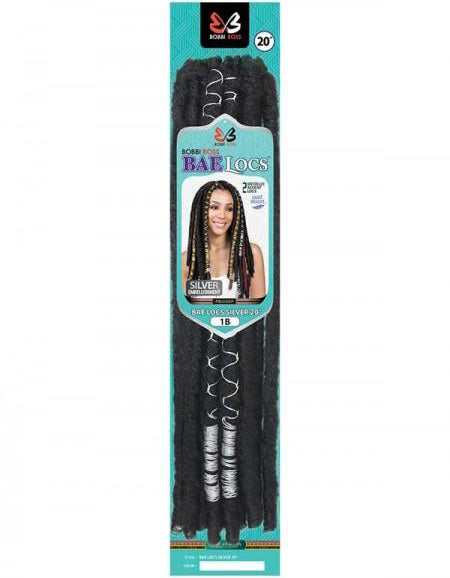 Bobbi Boss - Synthetic Braid Bae Locs 20 Silver