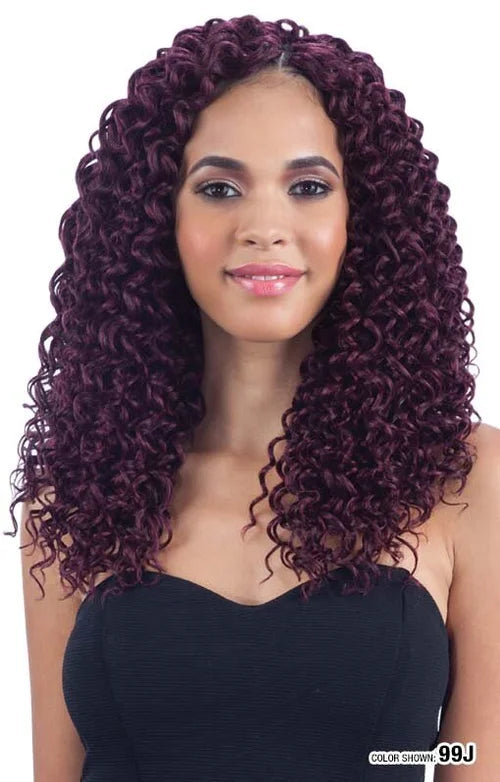 SHAKE-N-GO - FREETRESS BRAID BEACH CURL 12"