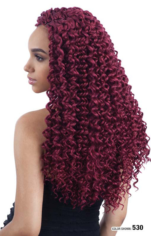 SHAKE-N-GO - FREETRESS BRAID BEACH CURL 18"