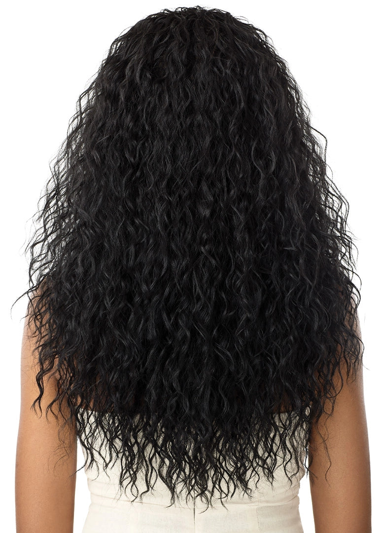 Outre - Quick Weave Half Wig BEACH CURL 24"